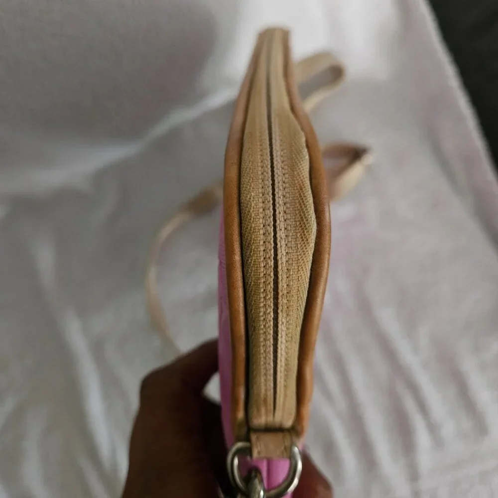 Coach Pink Tablet Case with Crossbody Strap